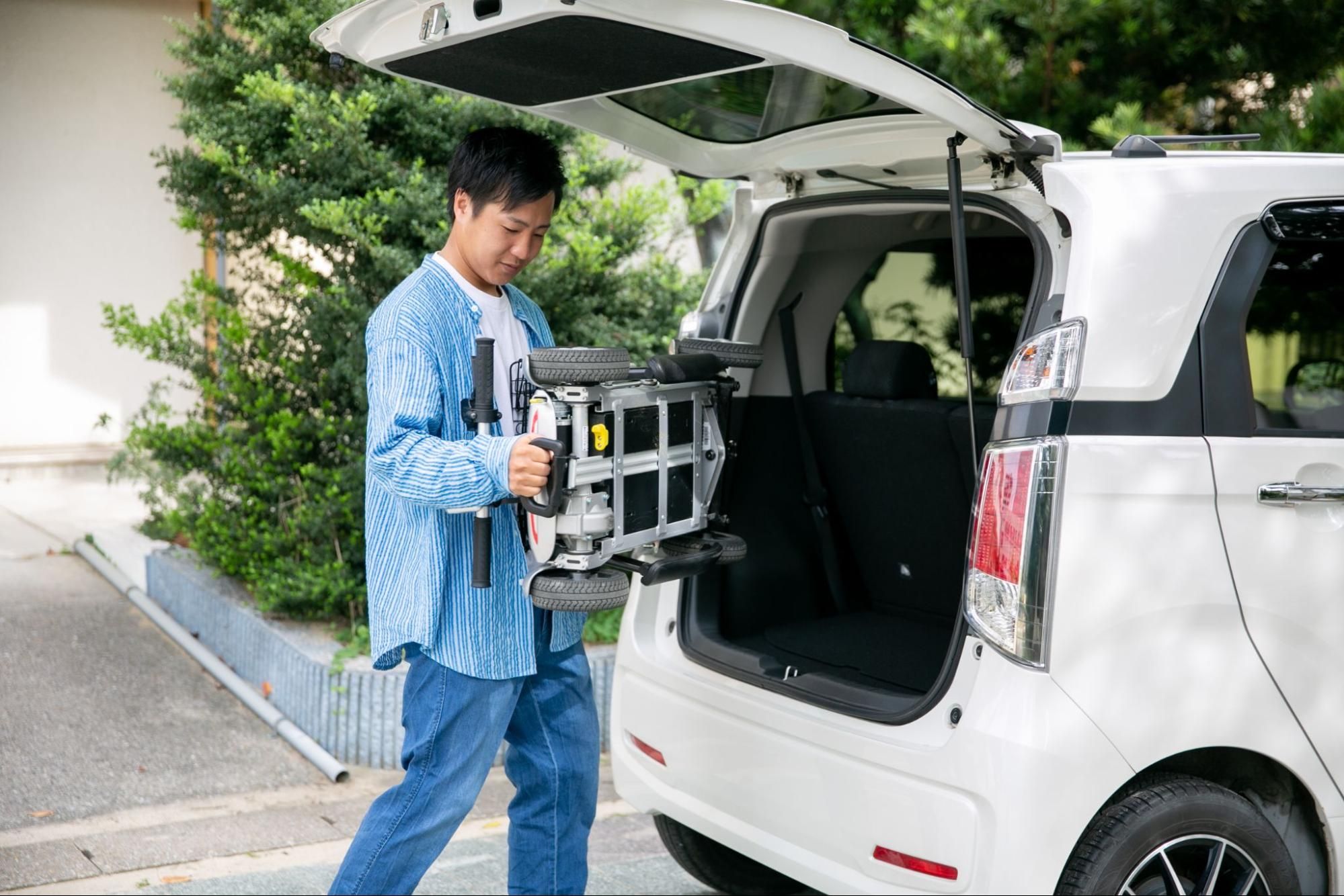 車での移動