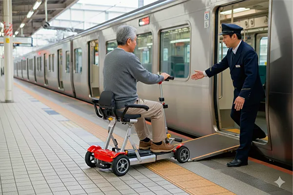 電車での利用